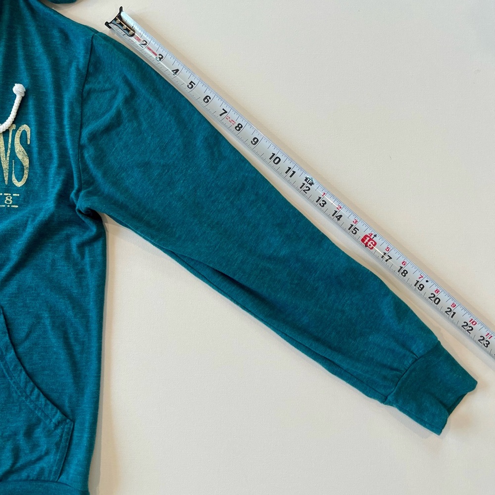 Blue 84 New Orleans Teal NOLA Hoodie Louisiana French Quarter Small Souveniere - Picture 8 of 12